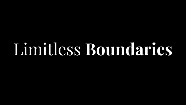 Limitless Boundaries: The Power of No That Protects Your Vision